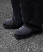 画像をギャラリービューアに読み込む, 【 SINE &amp; COSINE 】HANNES / MULE VIBRAM TWEETY - SUEDE DARK GREY
