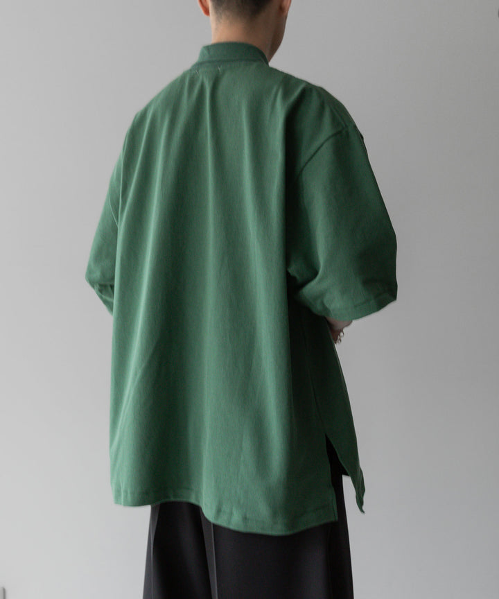 INTÉRIM - インテリムのHYPER BIG TANGIS PIQUE POLO SHIRTのL.GREEN公式通販サイトsession福岡セレクトショップ