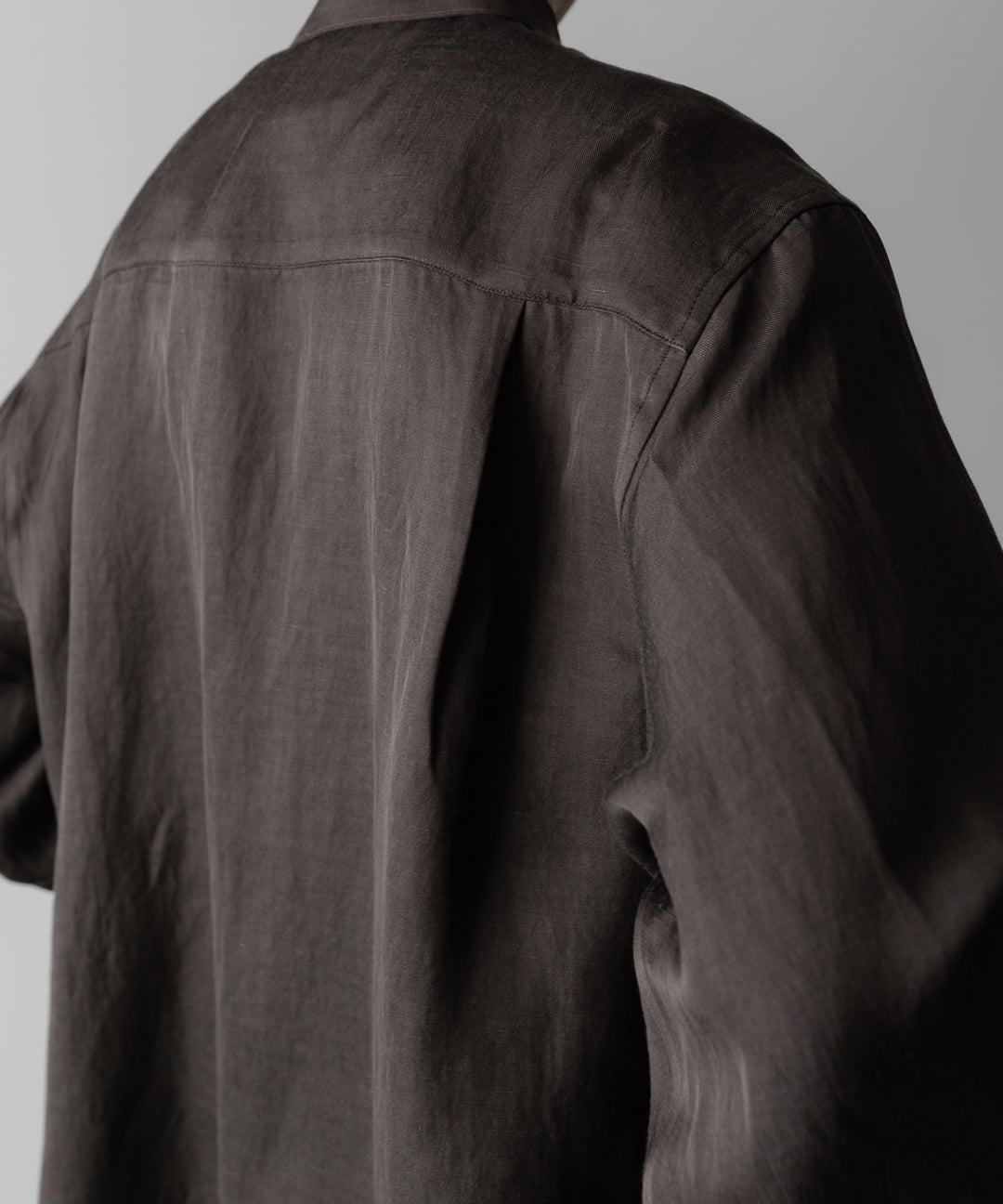 ssstein(シュタイン)のVIS/LI TWILL OVERSIZED LS SHIRT - KHAKIの公式通販サイトsession福岡セレクトショップ