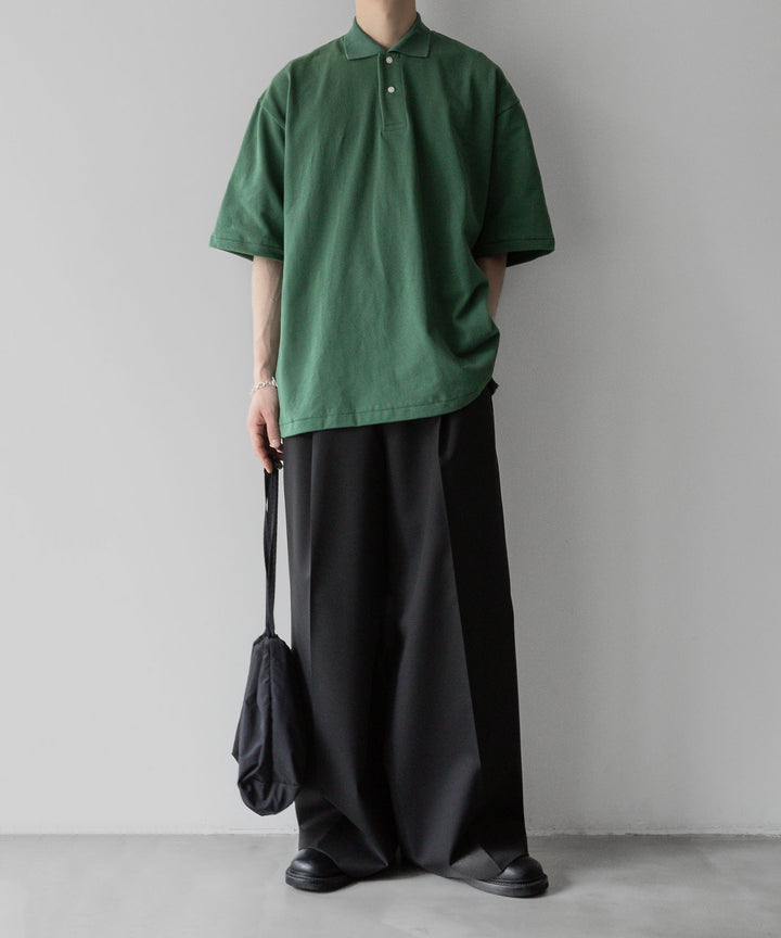 INTÉRIM - インテリムのHYPER BIG TANGIS PIQUE POLO SHIRTのL.GREEN公式通販サイトsession福岡セレクトショップ