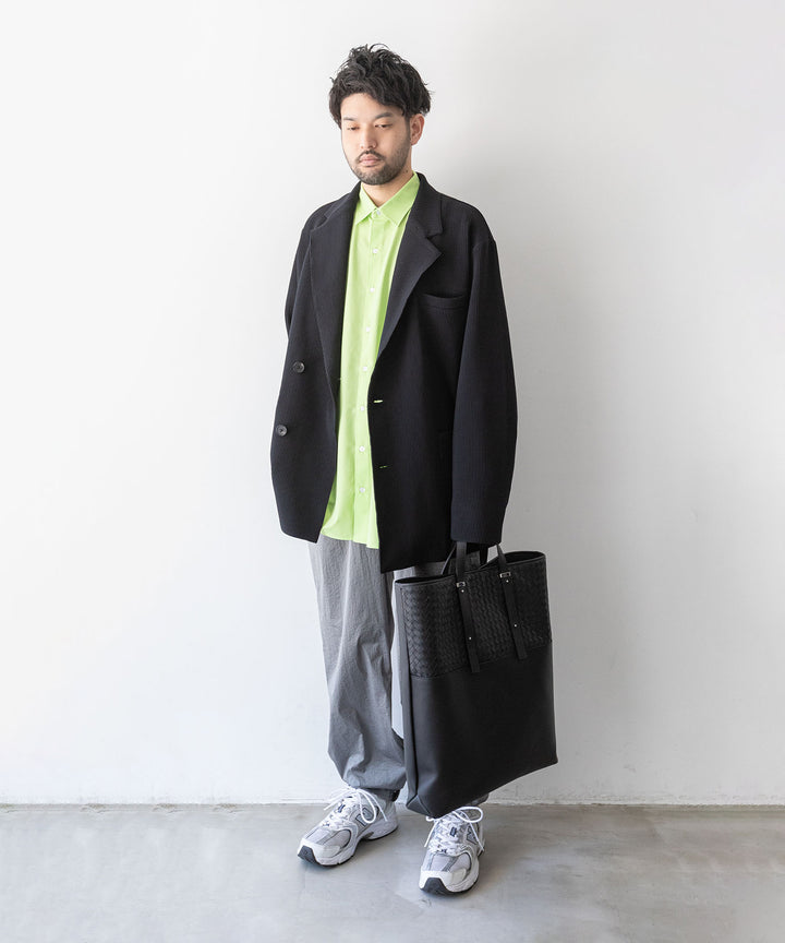 【KANEMASA PHIL.】カネマサのROYAL OX DRESS JERSEY SHIRT - LIME 公式通販session福岡セレクトショップ