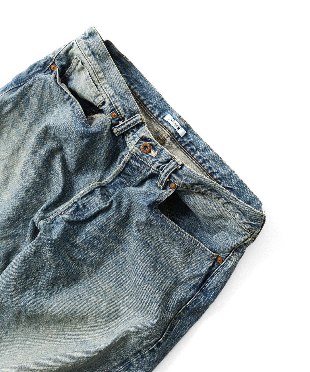 INTÉRIM - インテリムのSHABBY HEAVY KIBATA SHUTTLE HYPER BIG WWII 1943 DENIM JEANSのS.NAVY公式通販サイトsession福岡セレクトショップ