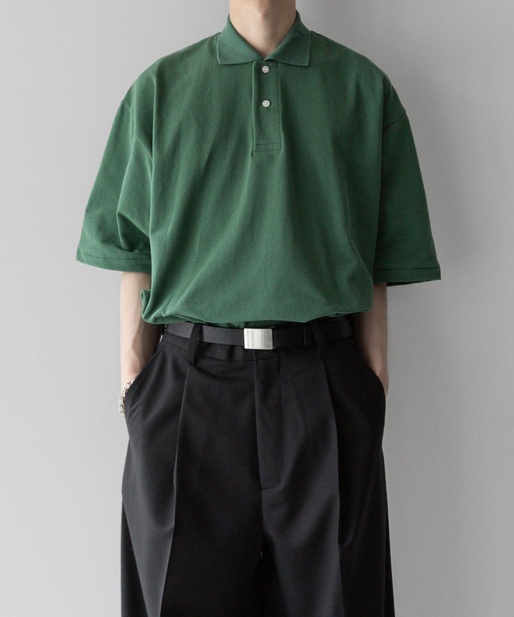 INTÉRIM - インテリムのHYPER BIG TANGIS PIQUE POLO SHIRTのL.GREEN公式通販サイトsession福岡セレクトショップ