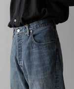 画像をギャラリービューアに読み込む, ssstein(シュタイン)のTWIST SEAM VINTAGE DENIM JEANS - INDIGOの公式通販サイトsession福岡セレクトショップ

