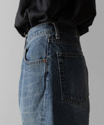 画像をギャラリービューアに読み込む, ssstein(シュタイン)のTWIST SEAM VINTAGE DENIM JEANS - INDIGOの公式通販サイトsession福岡セレクトショップ

