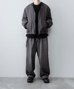 画像をギャラリービューアに読み込む, ANTHEM A-アンセムエーのPIGMENT AND DYE PUFFER MILITARY BLOUSONのDUSTY BLACK公式通販サイトsession福岡セレクトショップ
