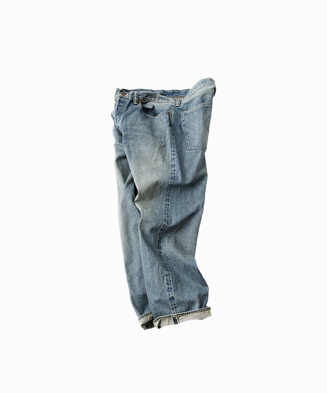 INTÉRIM - インテリムのSHABBY HEAVY KIBATA SHUTTLE HYPER BIG WWII 1943 DENIM JEANSのS.NAVY公式通販サイトsession福岡セレクトショップ