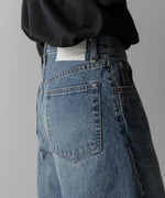 画像をギャラリービューアに読み込む, ssstein(シュタイン)のTWIST SEAM VINTAGE DENIM JEANS - INDIGOの公式通販サイトsession福岡セレクトショップ

