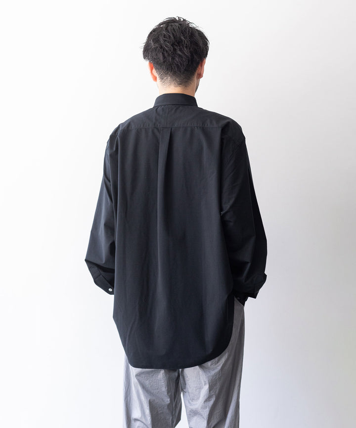 【KANEMASA PHIL.】カネマサのROYAL OX DRESS JERSEY SHIRT - BLACK 公式通販サイトsession福岡セレクトショップ