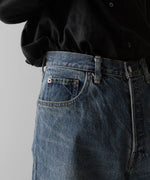 画像をギャラリービューアに読み込む, ssstein(シュタイン)のTWIST SEAM VINTAGE DENIM JEANS - INDIGOの公式通販サイトsession福岡セレクトショップ

