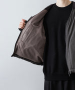 画像をギャラリービューアに読み込む, ANTHEM A-アンセムエーのPIGMENT AND DYE PUFFER MILITARY BLOUSONのDUSTY BLACK公式通販サイトsession福岡セレクトショップ
