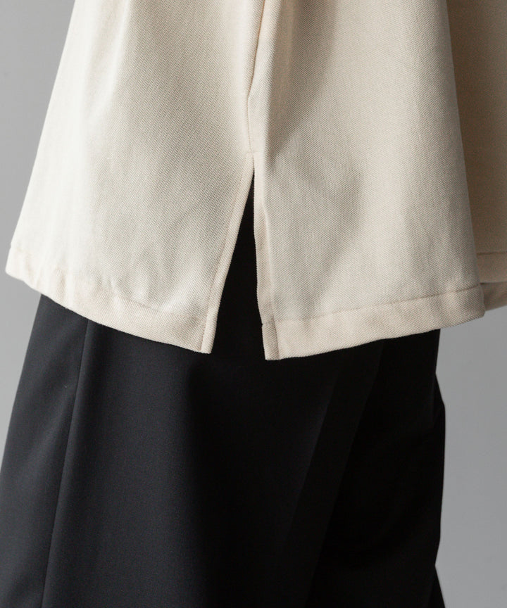 INTÉRIM - インテリムのHYPER BIG TANGIS PIQUE POLO SHIRTのL.BEIGE公式通販サイトsession福岡セレクトショップ