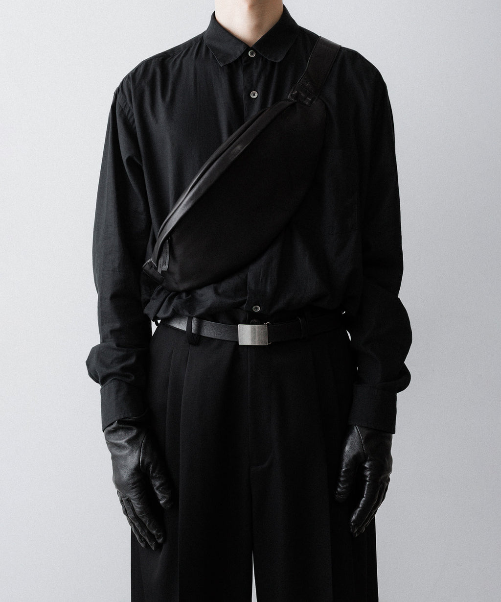 ssstein(シュタイン)のLEATHER SLING BAG - BLACKの公式通販サイトsession福岡セレクトショップ