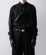 画像をギャラリービューアに読み込む, ssstein(シュタイン)のLEATHER SLING BAG - BLACKの公式通販サイトsession福岡セレクトショップ
