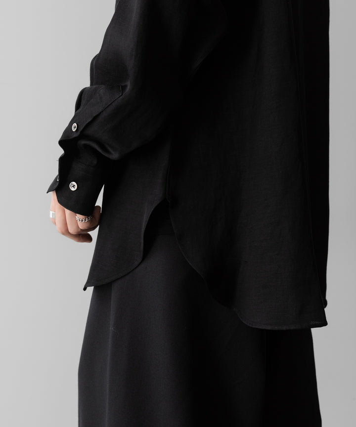 ssstein(シュタイン)のVIS/LI TWILL OVERSIZED LS SHIRT - BLACKの公式通販サイトsession福岡セレクトショップ
