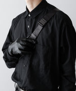 画像をギャラリービューアに読み込む, ssstein(シュタイン)のLEATHER SLING BAG - BLACKの公式通販サイトsession福岡セレクトショップ
