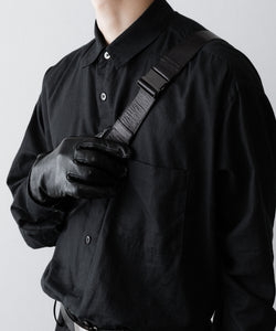 ssstein / シュタイン】LEATHER SLING BAG - BLACK | 公式通販サイト