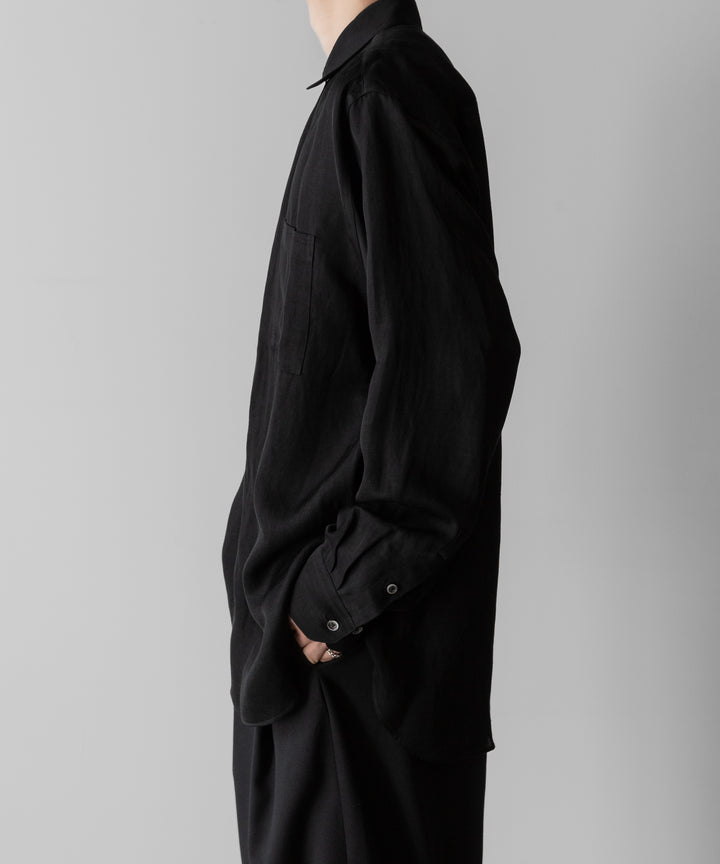 ssstein(シュタイン)のVIS/LI TWILL OVERSIZED LS SHIRT - BLACKの公式通販サイトsession福岡セレクトショップ
