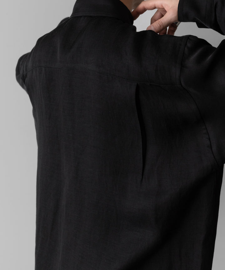 ssstein(シュタイン)のVIS/LI TWILL OVERSIZED LS SHIRT - BLACKの公式通販サイトsession福岡セレクトショップ
