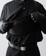 画像をギャラリービューアに読み込む, ssstein(シュタイン)のLEATHER SLING BAG - BLACKの公式通販サイトsession福岡セレクトショップ
