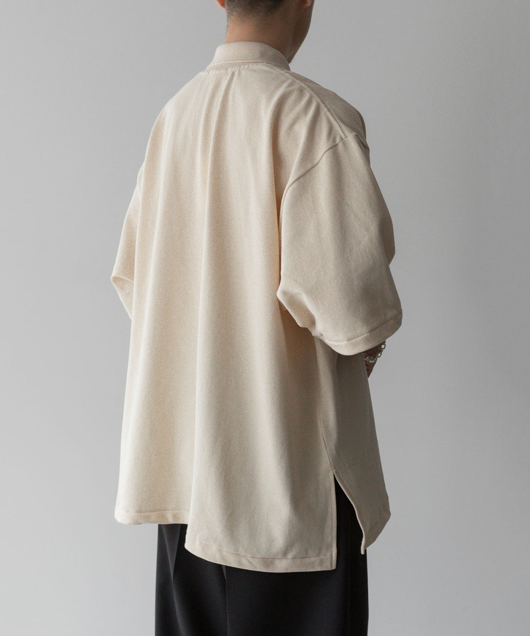 INTÉRIM - インテリムのHYPER BIG TANGIS PIQUE POLO SHIRTのL.BEIGE公式通販サイトsession福岡セレクトショップ