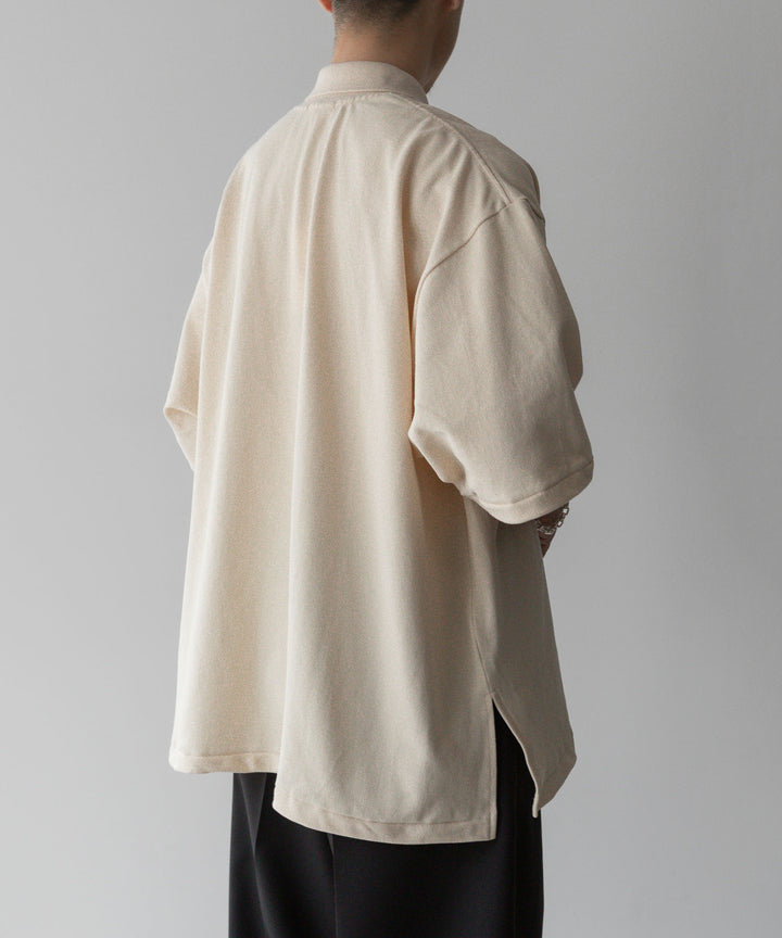 INTÉRIM - インテリムのHYPER BIG TANGIS PIQUE POLO SHIRTのL.BEIGE公式通販サイトsession福岡セレクトショップ