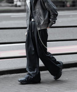 SUBLATIONS / サブレーションズ】SUPER140 3TUCK BAGGY TROUSERS