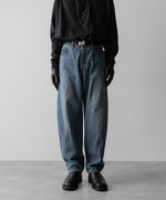 画像をギャラリービューアに読み込む, ssstein(シュタイン)のTWIST SEAM VINTAGE DENIM JEANS - INDIGOの公式通販サイトsession福岡セレクトショップ

