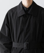 画像をギャラリービューアに読み込む, ssstein(シュタイン)のOVERSIZED LAYERED COMBINATION COAT - BLACKの公式通販サイトsession福岡セレクトショップ
