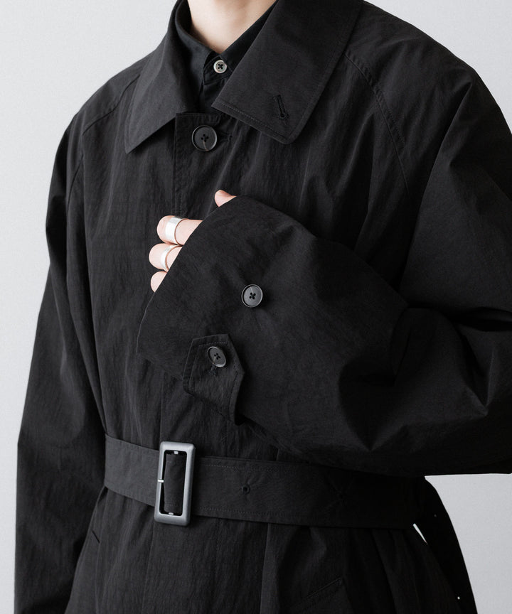 ssstein(シュタイン)のOVERSIZED LAYERED COMBINATION COAT - BLACKの公式通販サイトsession福岡セレクトショップ