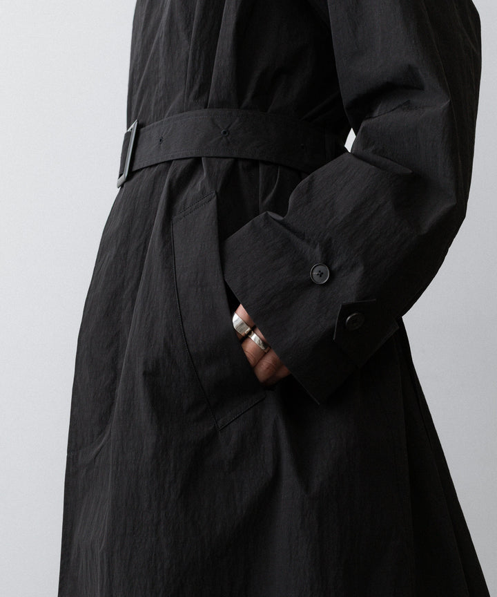 ssstein(シュタイン)のOVERSIZED LAYERED COMBINATION COAT - BLACKの公式通販サイトsession福岡セレクトショップ