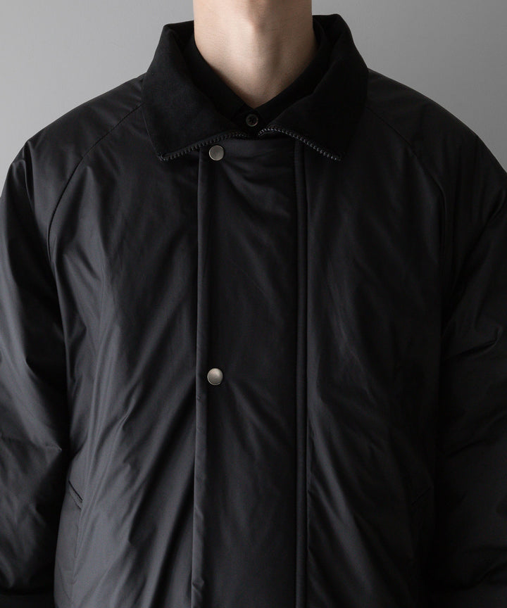 stein(シュタイン)の24SSコレクションPADDED BLOUSONのBLACK公式通販サイトsession福岡セレクトショップ