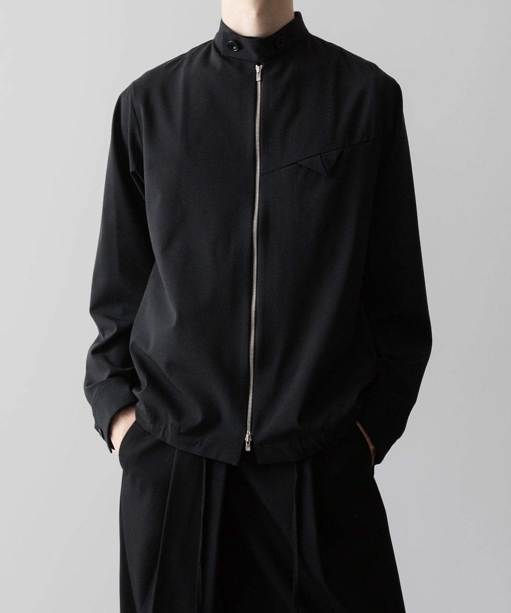 ato(アトウ)のRIDERS SHIRT JKT - BLACKの公式通販サイトsession福岡セレクトショップ