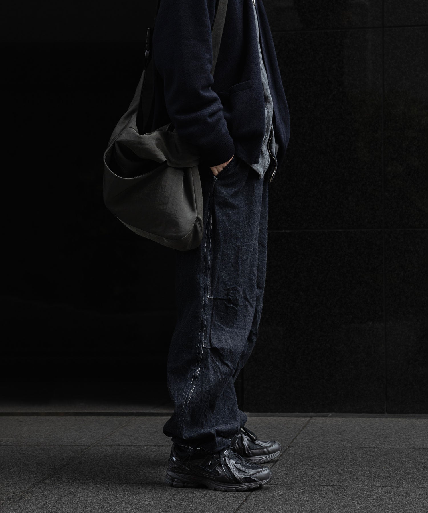 ssstein(シュタイン)の24AWコレクション ECO DENIM SIDE ZIP EASY TROUSERS  - INDIGO 公式通販サイトsession福岡セレクトショップ