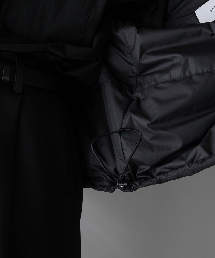 stein(シュタイン)の24SSコレクションPADDED BLOUSONのBLACK公式通販サイトsession福岡セレクトショップ