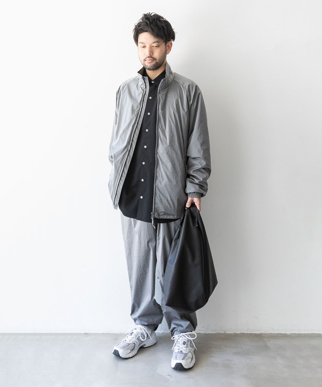 【KANEMASA PHIL.】カネマサのROYAL OX DRESS JERSEY SHIRT - BLACK 公式通販サイトsession福岡セレクトショップ