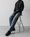 【ssstein】TWIST SEAM VINTAGE DENIM JEANS - INDIGO