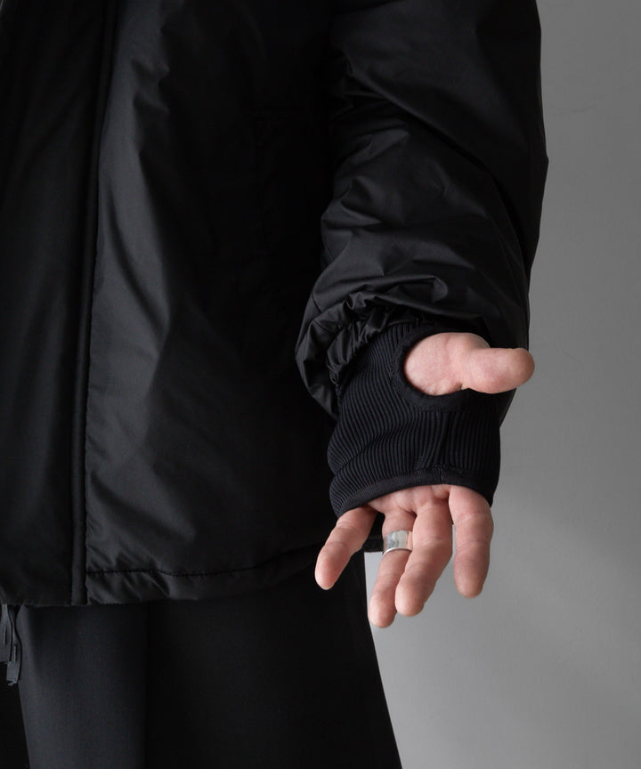 stein(シュタイン)の24SSコレクションPADDED BLOUSONのBLACK公式通販サイトsession福岡セレクトショップ