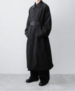 画像をギャラリービューアに読み込む, ssstein(シュタイン)のOVERSIZED LAYERED COMBINATION COAT - BLACKの公式通販サイトsession福岡セレクトショップ
