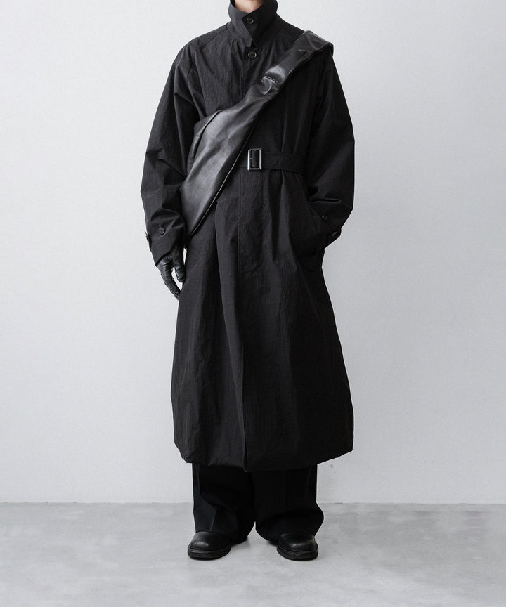 ssstein(シュタイン)のOVERSIZED LAYERED COMBINATION COAT - BLACKの公式通販サイトsession福岡セレクトショップ