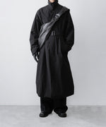 画像をギャラリービューアに読み込む, ssstein(シュタイン)のOVERSIZED LAYERED COMBINATION COAT - BLACKの公式通販サイトsession福岡セレクトショップ
