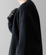 画像をギャラリービューアに読み込む, ssstein(シュタイン)のUNTWISTED YARN FADE SWEAT LS - DARK NAVYの公式通販サイトsession福岡セレクトショップ
