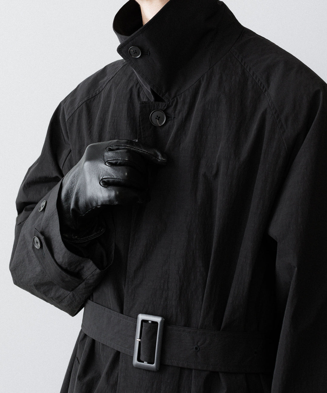 ssstein(シュタイン)のOVERSIZED LAYERED COMBINATION COAT - BLACKの公式通販サイトsession福岡セレクトショップ