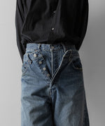 画像をギャラリービューアに読み込む, ssstein(シュタイン)のTWIST SEAM VINTAGE DENIM JEANS - INDIGOの公式通販サイトsession福岡セレクトショップ

