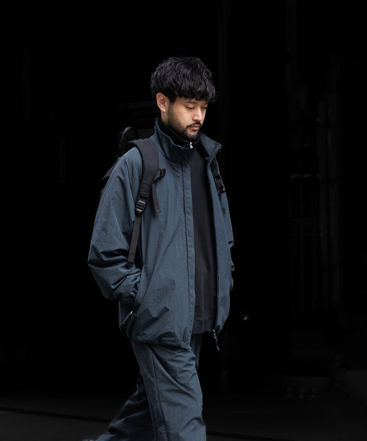 stein シュタイン 23aw sessionセッション福岡セレクトショップ 公式通販サイト WINDBREAKER STAND COLLAR JACKET DARK GREY 