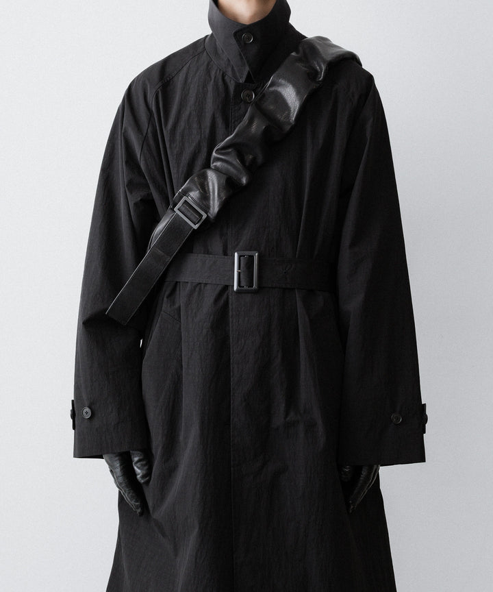 ssstein(シュタイン)のOVERSIZED LAYERED COMBINATION COAT - BLACKの公式通販サイトsession福岡セレクトショップ