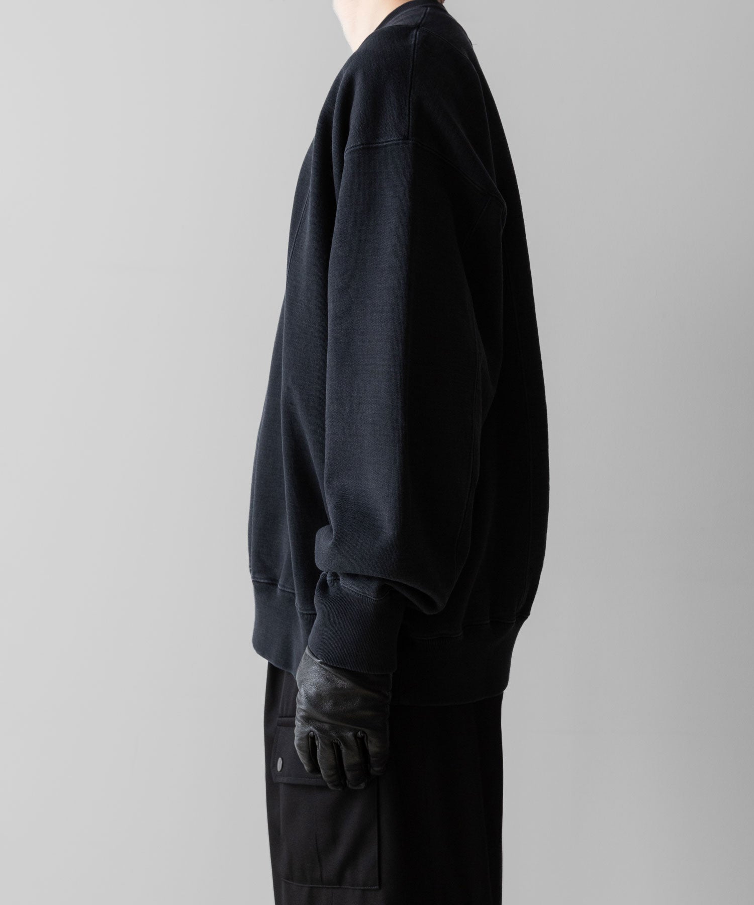 ssstein(シュタイン)のUNTWISTED YARN FADE SWEAT LS - DARK NAVYの公式通販サイトsession福岡セレクトショップ
