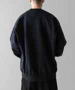 画像をギャラリービューアに読み込む, ssstein(シュタイン)のUNTWISTED YARN FADE SWEAT LS - DARK NAVYの公式通販サイトsession福岡セレクトショップ
