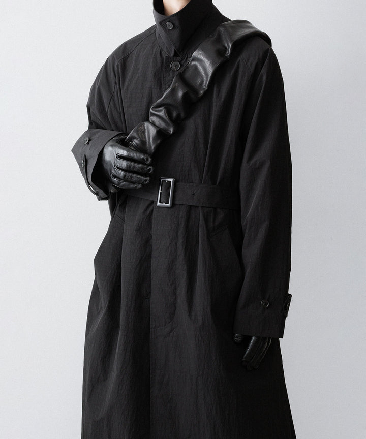 ssstein(シュタイン)のOVERSIZED LAYERED COMBINATION COAT - BLACKの公式通販サイトsession福岡セレクトショップ