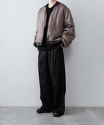 画像をギャラリービューアに読み込む, ANTHEM A-アンセムエーのPIGMENT AND DYE PUFFER MILITARY BLOUSONのDUSTY BLACK公式通販サイトsession福岡セレクトショップ
